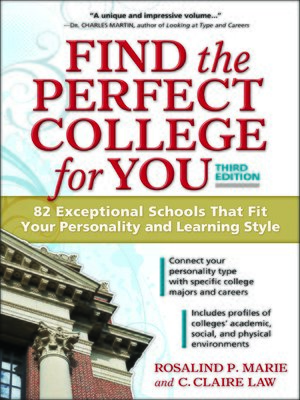 cover image of Find the Perfect College for You